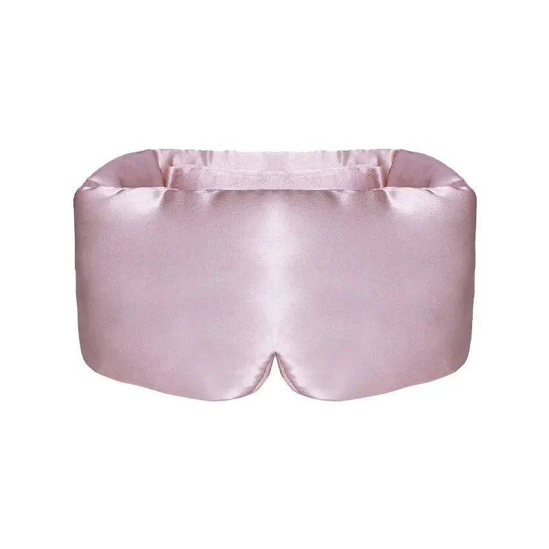 Imitated Silk Sleep Mask | Soft Pressureless Eye Cover for Deep Sleep