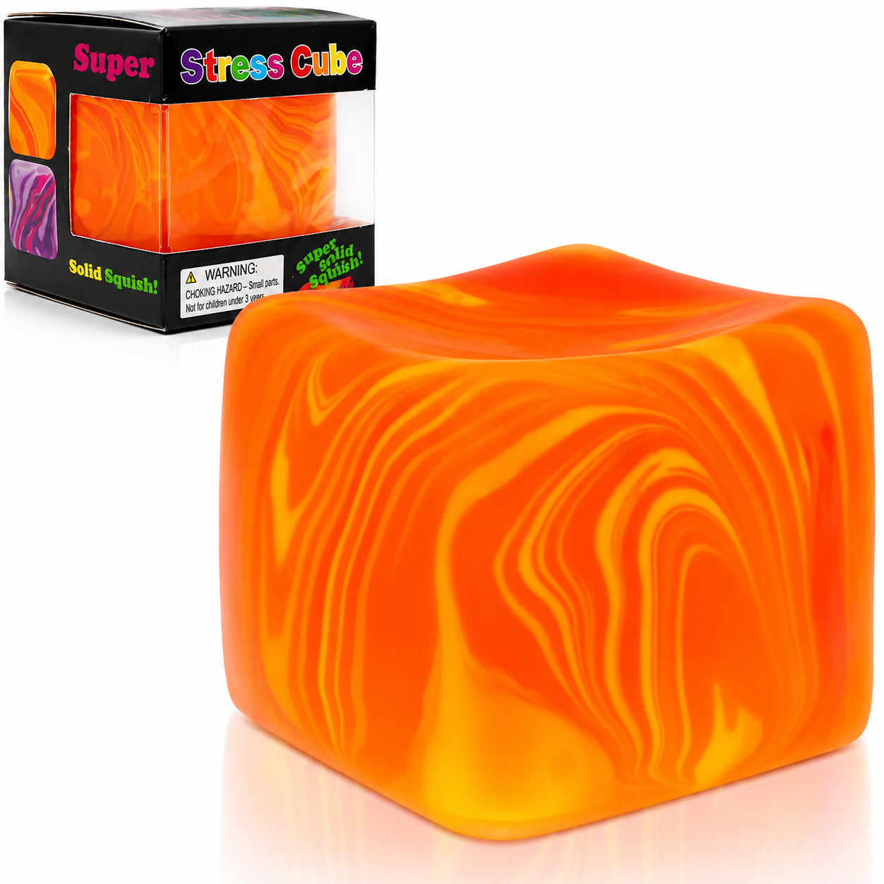 Needoh Style Snowflake Ice Cube Malt Sugar Squishy | Blind Box Stress Relief Toy