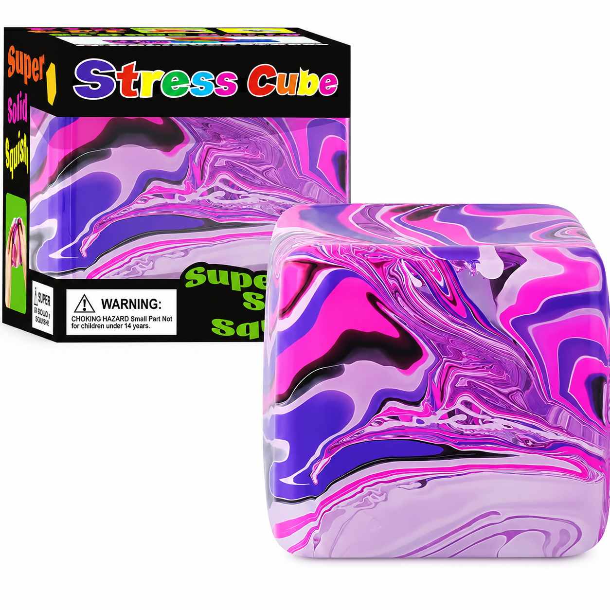 Needoh Style Snowflake Ice Cube Malt Sugar Squishy | Blind Box Stress Relief Toy